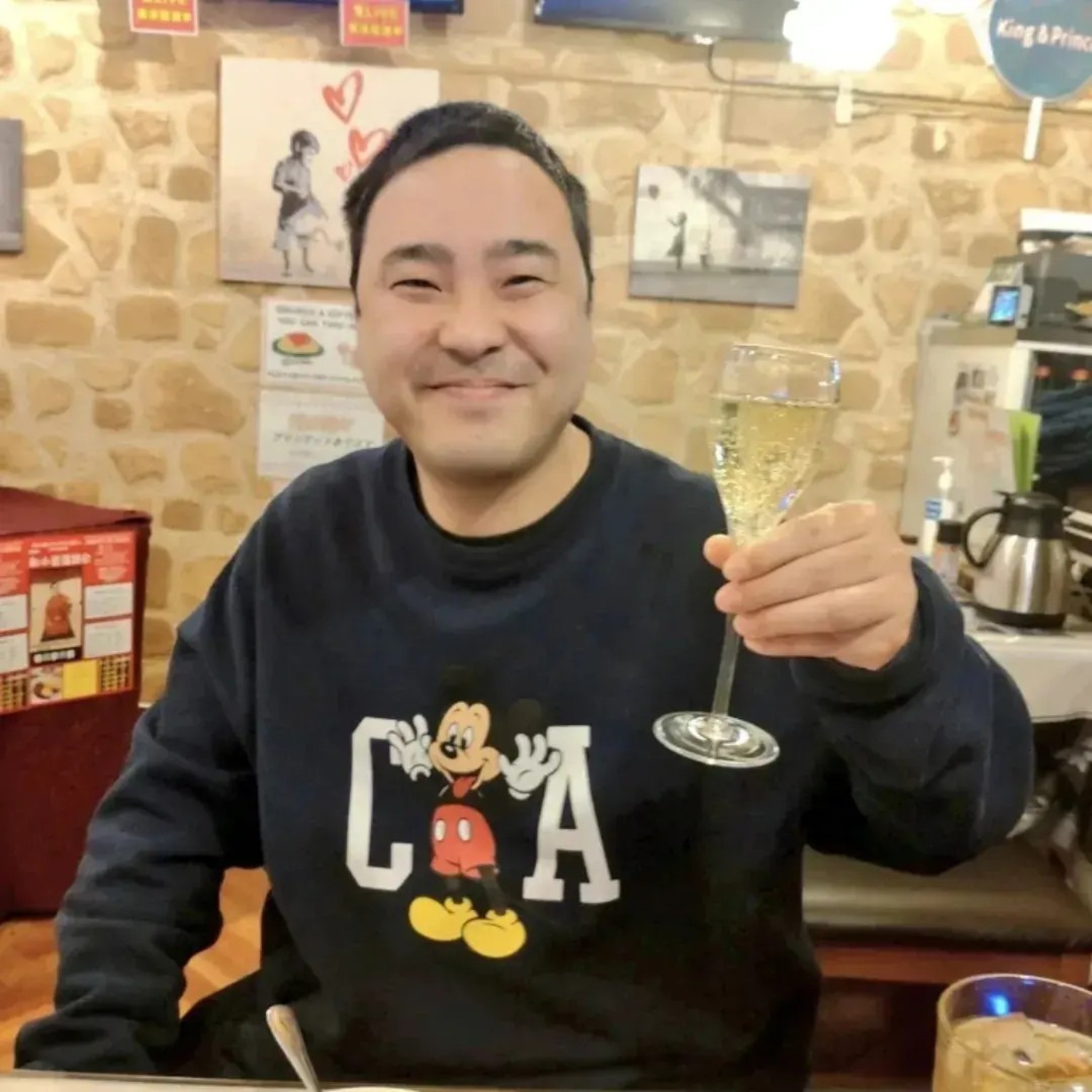 第1回新小岩落語会開催時の春風亭昇吾師匠
